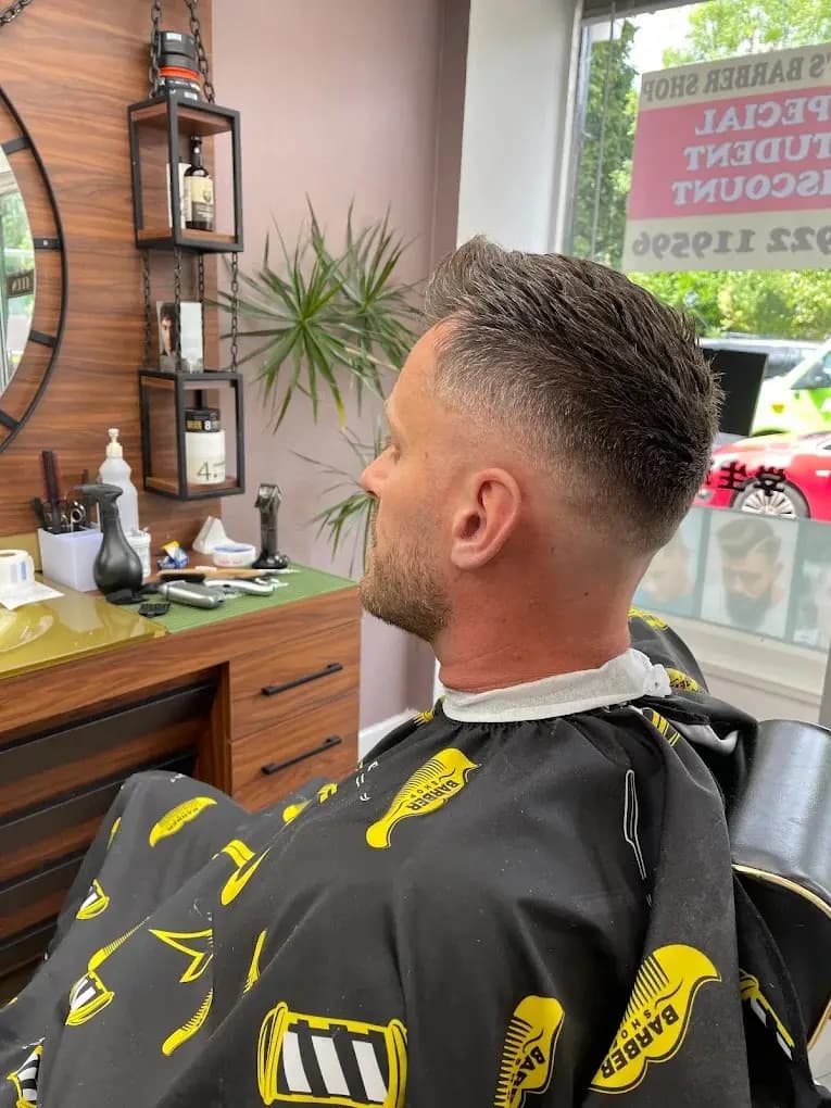 High skin fade profile